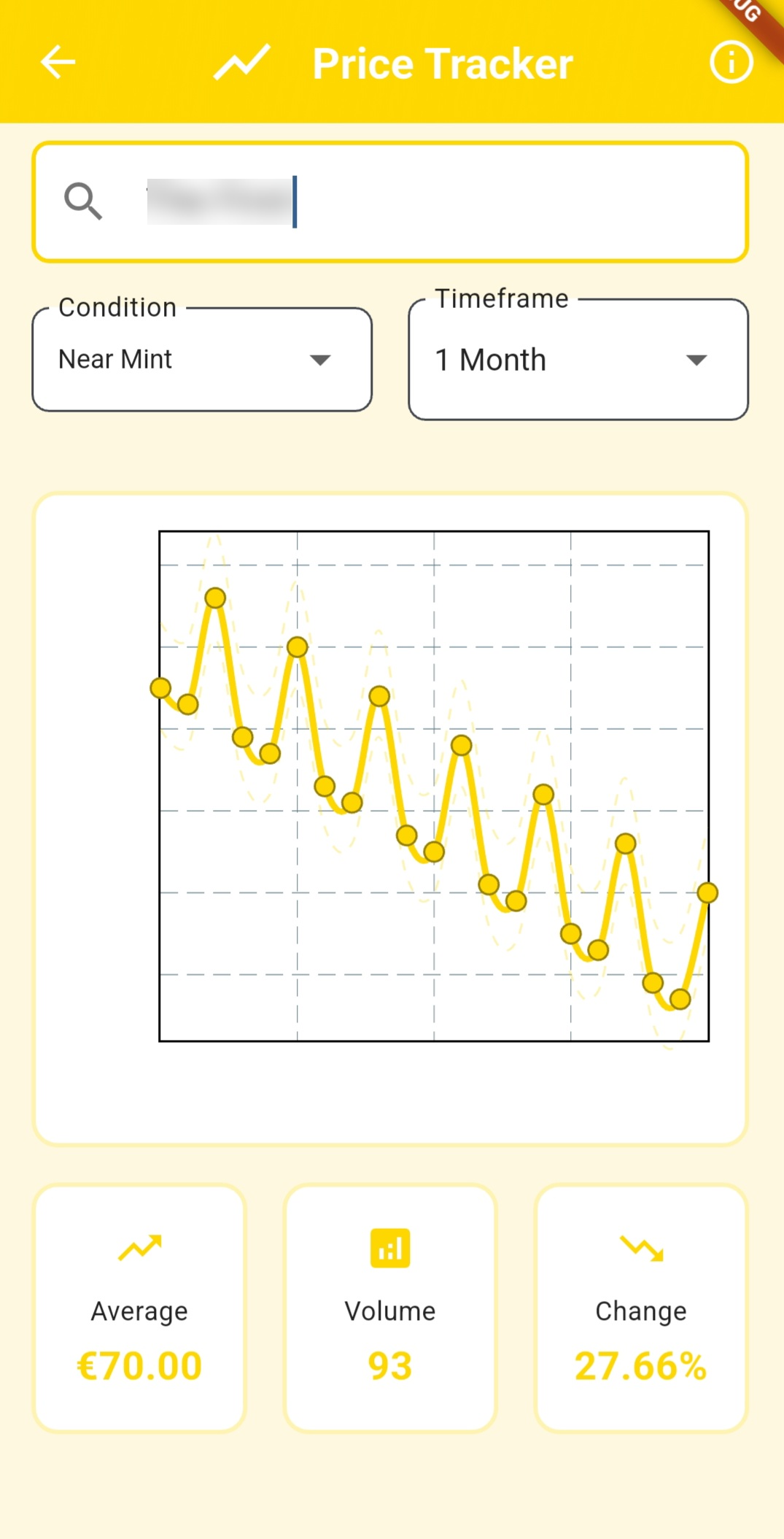 Screenshot 4: Price Tracker